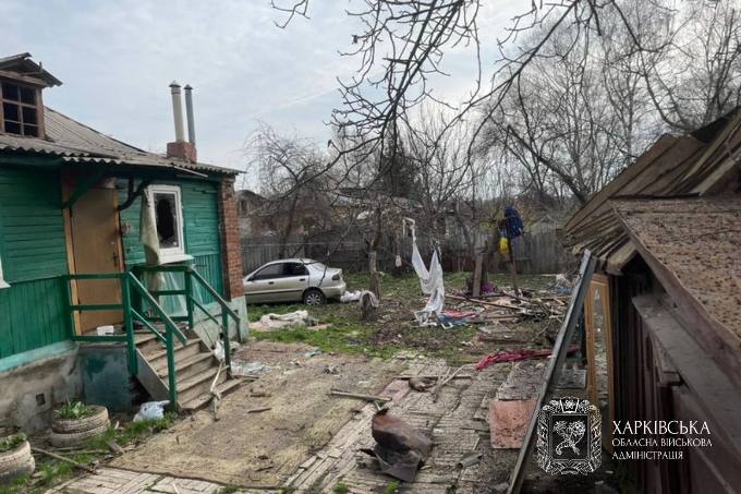 Новини Харкова: уламки БпЛА впали, є постраждалий